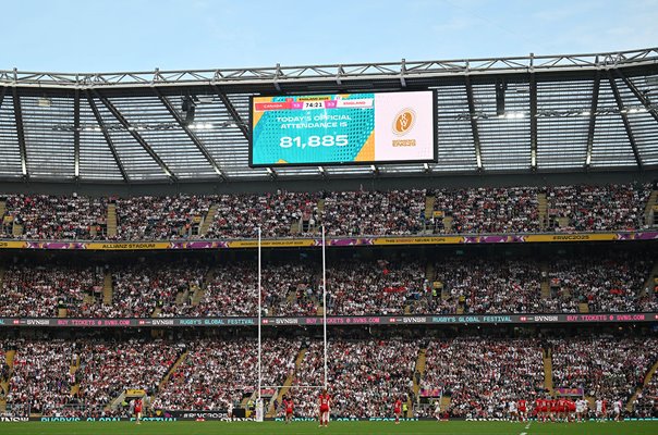 Record Crowd 81,885 Women's Rugby World Cup Final Twickenham 2025