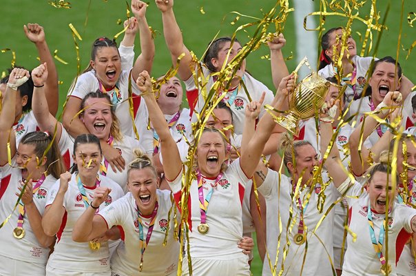 Zoe Aldcroft England World Cup winning captain Twickenham 2025