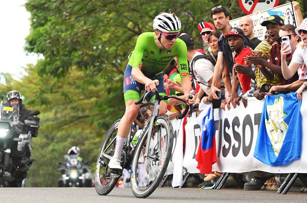 Tadej Pogacar Slovenia World Road Race Kigali 2025