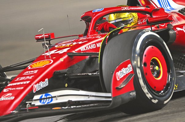 Lewis Hamilton Great Britain & Ferrrari Singapore Grand Prix 2025