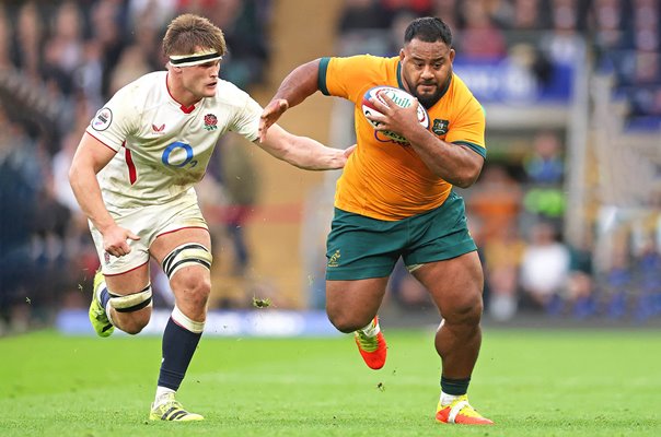 Taniela Tupou Australia v Guy Pepper England Nations Series Twickenham 2025