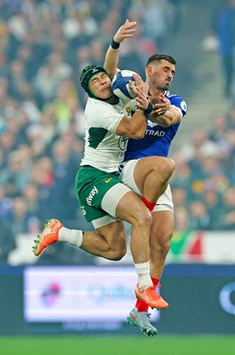 Cheslin Kolbe South Africa v Thomas Ramos France Autumn Nations Series 2025