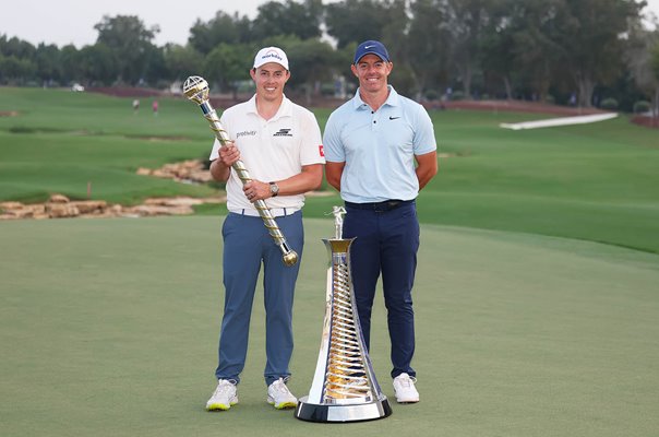 Matt Fitzpatrick & Rory McIlroy World Tour Championship Dubai 2025