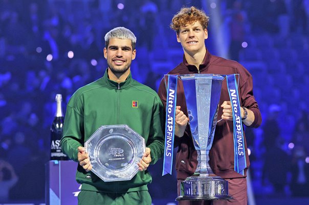 Champion Jannik Sinner & Runner Up Carlos Alcaraz ATP Finals Turin 2025