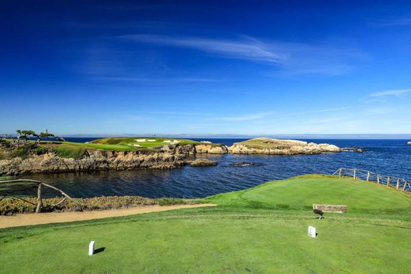 Par 3, 16th hole Cypress Point Club Pebble Beach, California 2025
