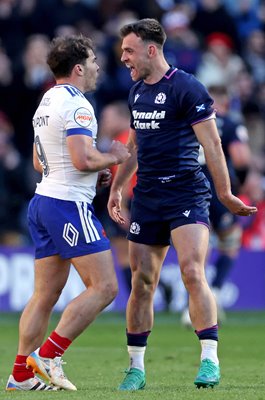 Antoine Dupont France v Ben White Scotland Murrayfield Six Nations 2026