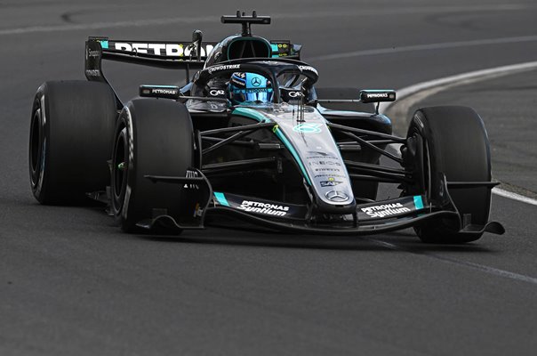 George Russell Great Britain driving Mercedes Australian F1 Grand Prix 2026