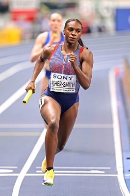 Dina Asher-Smith Great Britain 4x400m relay World Indoor Athletics Poland 2026