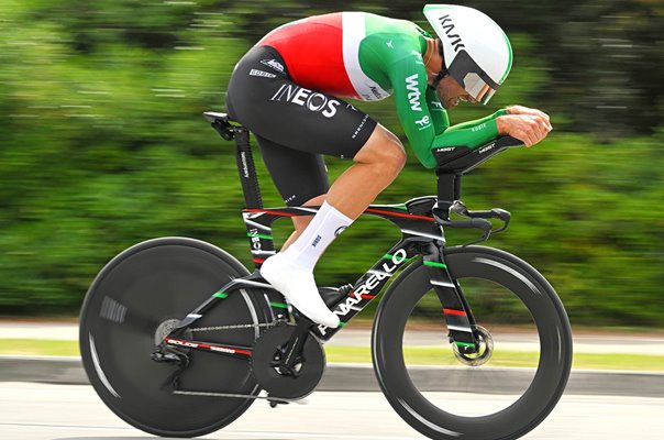 Filippo Ganna Italy wins Time Trial Stage 10 Giro d'Italia 2026