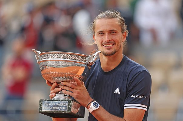 Alexander Zverev Germany French Open Champion Roland Garros 2026