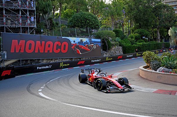 Charles Leclerc Monaco driving Ferrari Monaco Grand Prix 2026