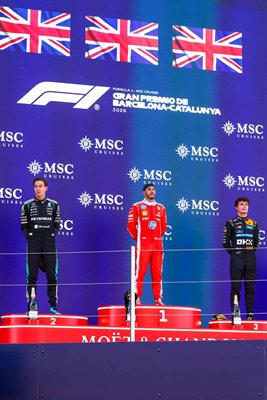 Lewis Hamilton George Russell Lando Norris Great Britain F1 Grand Prix of Barcelona-Catalunya 2026.