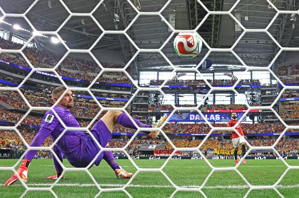 Mohamed Salah Egypt scores panenka penalty v Australia Last 32 World Cup 2026
