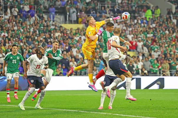 Jordan Pickford England v Mexico Last 16 Azteca Stadium World Cup 2026