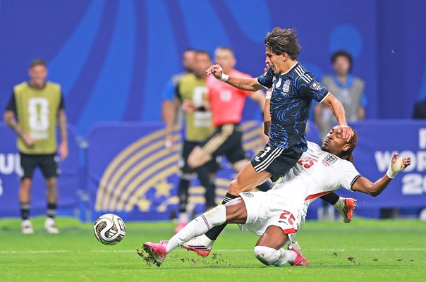 Djed Spence England tackles Giuliano Simeone semi final World Cup 2026