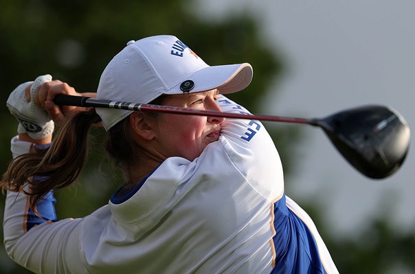Lottie Woad Europe drives Day 1 Solheim Cup Netherlands 2026
