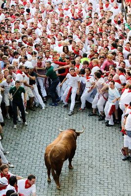San Fermin Running Of The Bulls