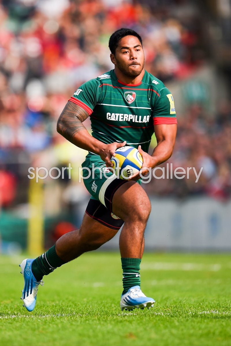 Aviva Premiership 2014 Print | Rugby Posters | Manu Tuilagi