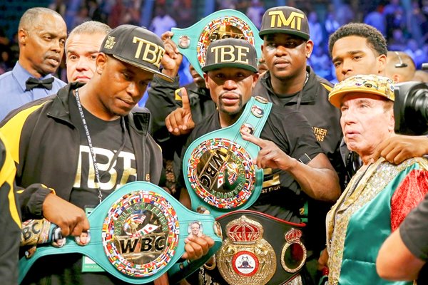 Floyd Mayweather Jr. beats Marcos Maidana Las Vegas 2014