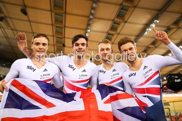 UCI Track Cycling World Cup Print | Cycling Posters | Great Britain